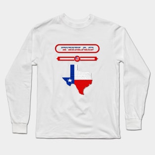 TEXAS STATE, UNITED STATES, USA. SAMER BRASIL Long Sleeve T-Shirt